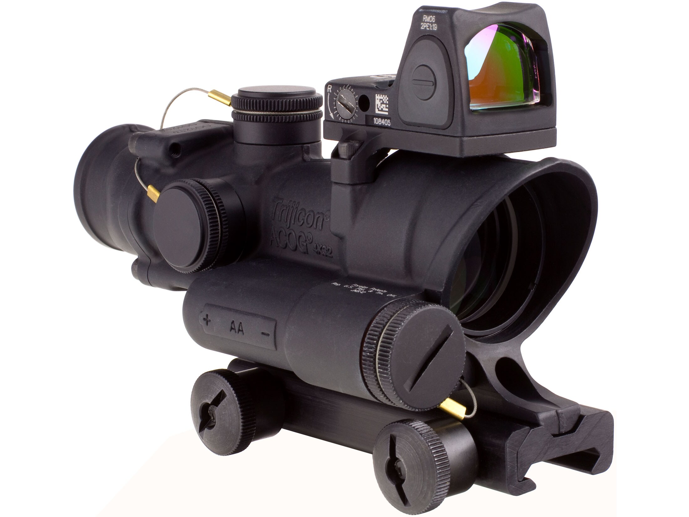 Trijicon ACOG Rifle Scope 4x 32mm LED Illuminated Red Crosshair 223