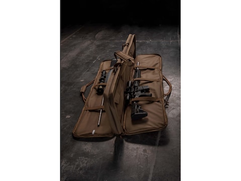 Allen Tac Six Unit Tactical 2-Gun Rifle Case Case 46 Coyote