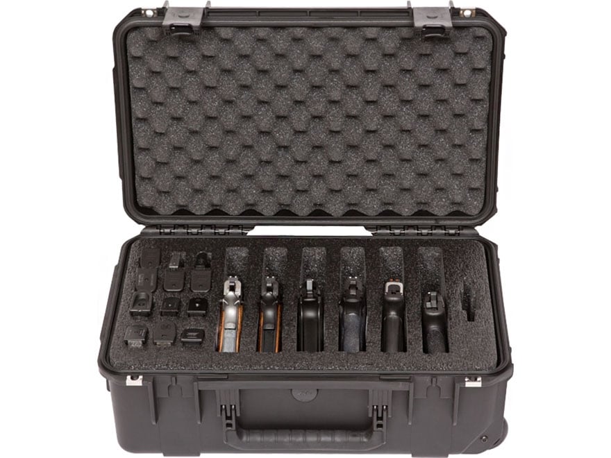 SKB iSeries 2011-7 6 Pistol Case Polymer Black
