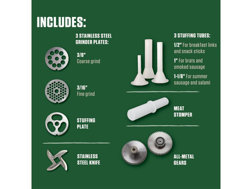 size 32 meat grinder