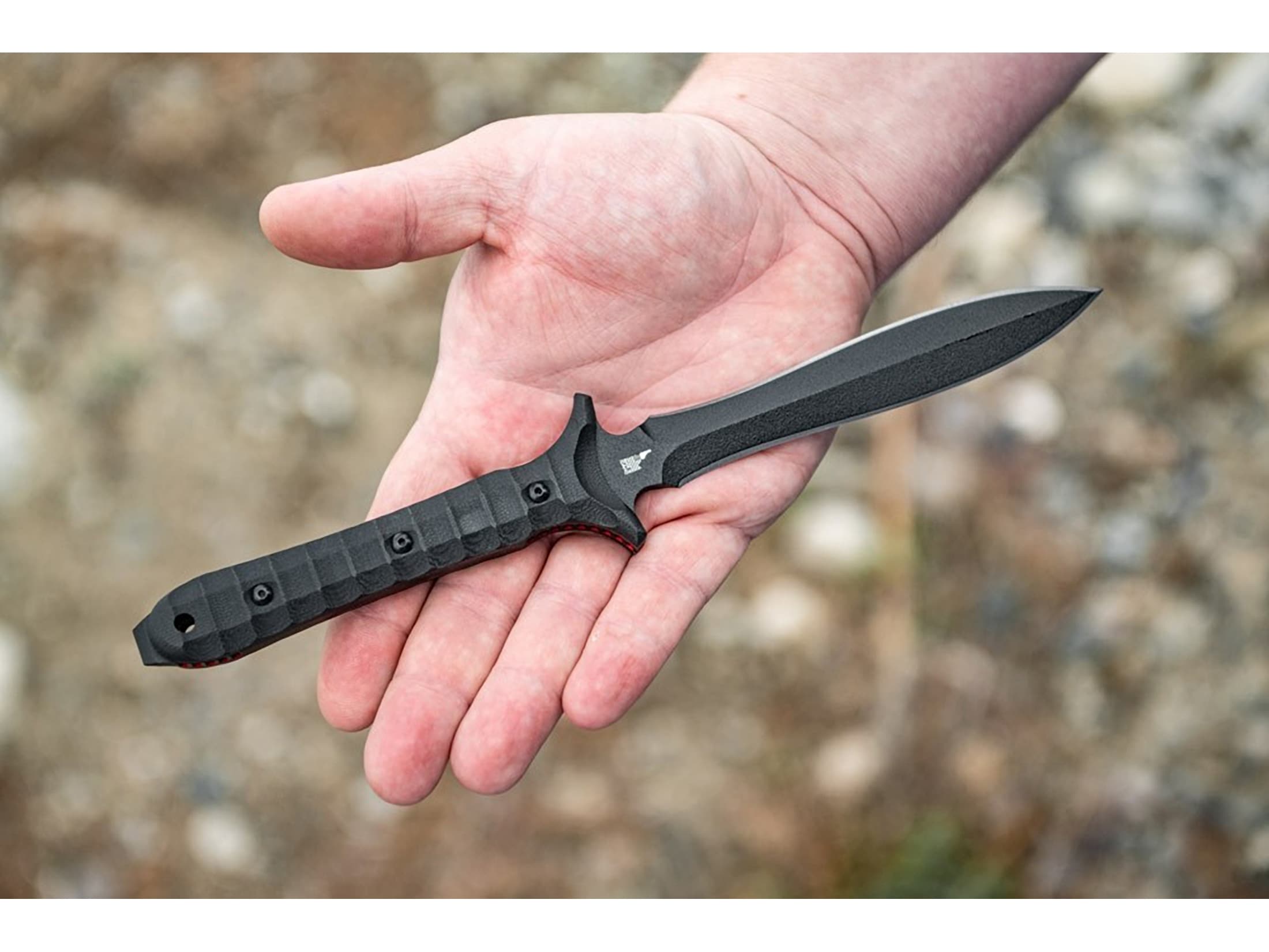TOPS Knives Shirodagga Fixed Blade Knife 5.5 Dagger 1095 Black