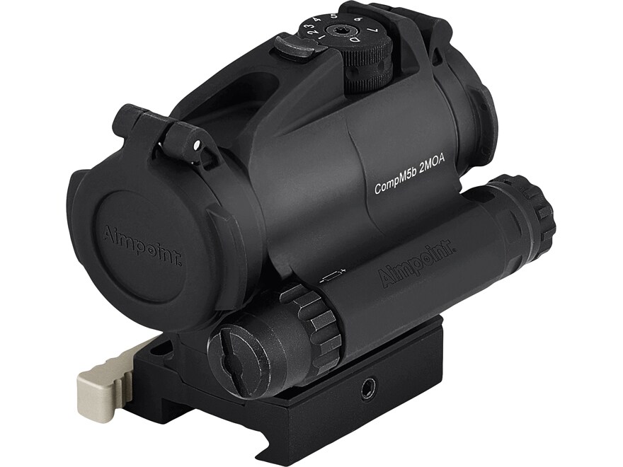 Aimpoint CompM5B Red Dot Reflex Red Dot Sight 2 MOA Dot Lever Release