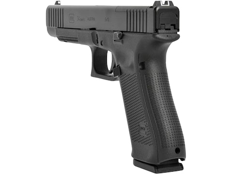 GLOCK 17 Gen5 9mm Semi-Auto Pistol with Front Serrations