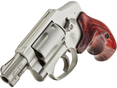 Sling Point Firearms Inc  Smith & Wesson Model 642 LadySmith, Small  Revolver, 38 Special, 1.875 Barrel, Alloy Frame, Matte Silver Finish, Wood  Grip, Fixed Sights, 5Rd, Carry Case, Right Hand 163808