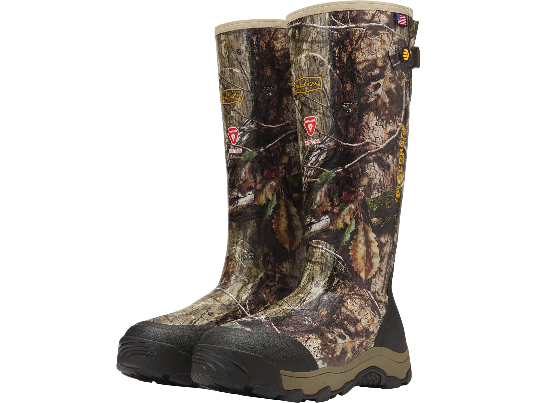 LaCrosse Alpha Evolution 17 800 Gram Insulated Rubber Boots Mossy Oak