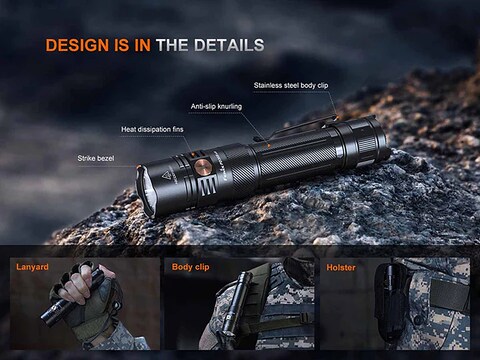 ace rechargeable flashlight Fenix PD45R and intuitiveperfect for daily use or as a backup in unexpected situations Flashlights, LED Flashlights & Rechargeable