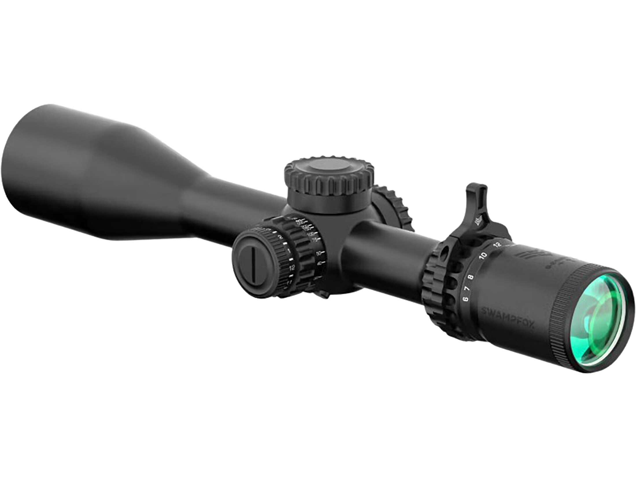 Swampfox Optics Patriot II Rifle Scope 30mm Tube 6-24x 50mm Clean