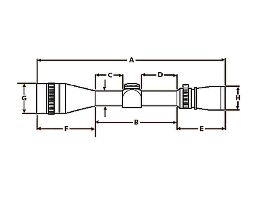 Burris Scout Rifle Scope 2-7x 32mm Ballistic Plex Reticle Matte Black