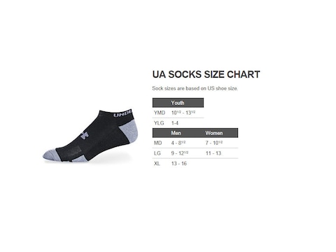 What Shoe Size is Medium Under Armour Socks?