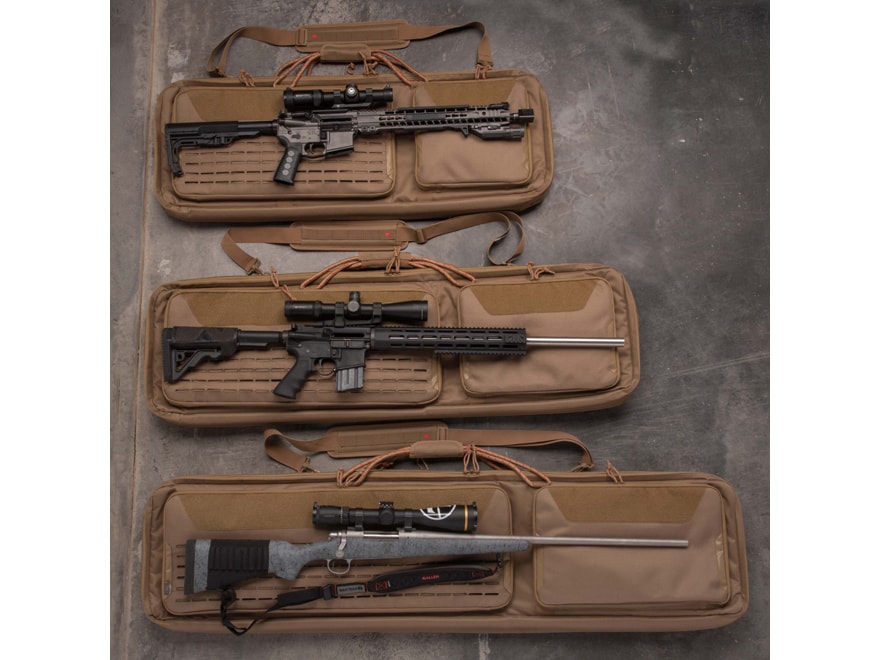 Allen Tac Six Unit Tactical 2-Gun Rifle Case Case 46 Coyote