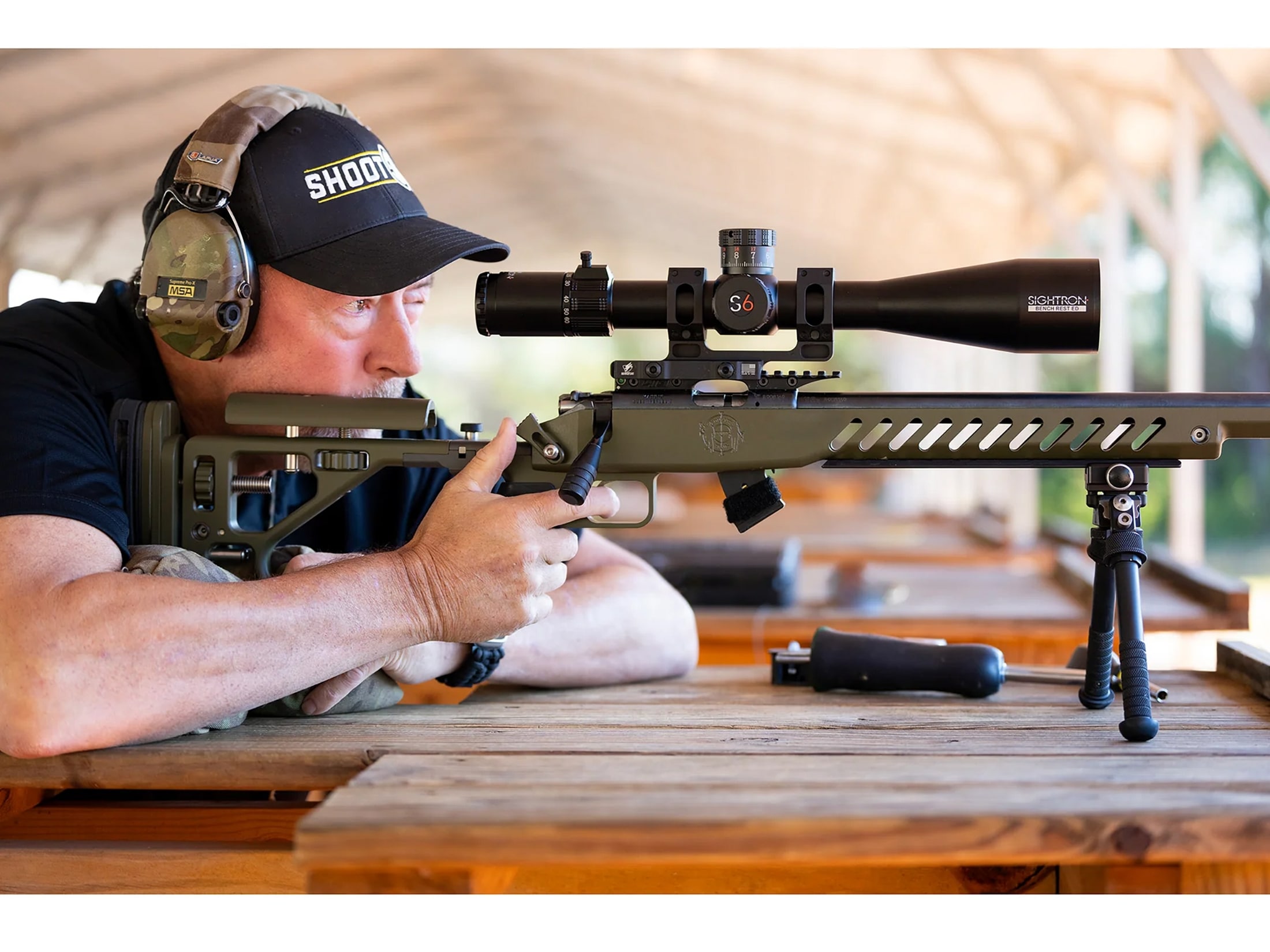 Sightron S6 Benchrest Rifle Scope