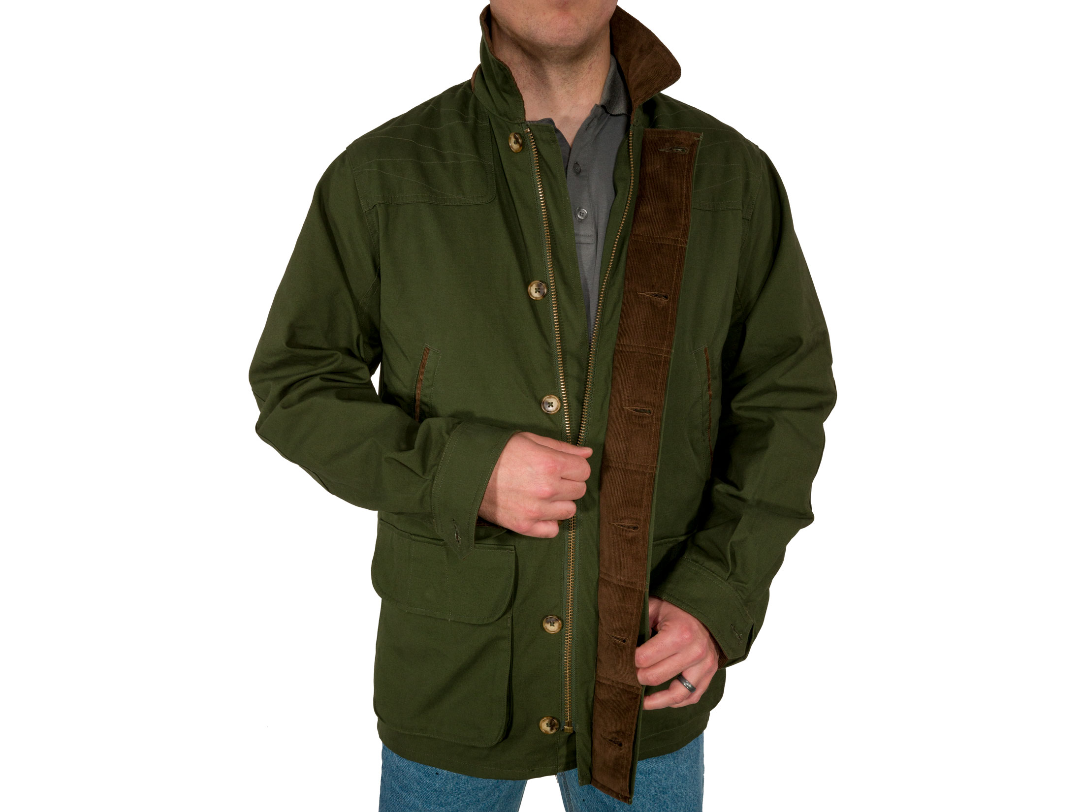 MidwayUSA Men's Field Coat Khaki XL Tall