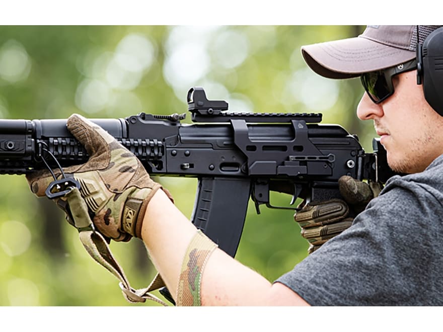 ak Leapers UTG ACCU-SYNC Universal AK Side Red Dot Mount Matte