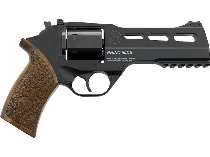 Chiappa Rhino 50 SAR 357 Magnum Revolver 5″ Black Barrel 6 Round Walnut Grip
