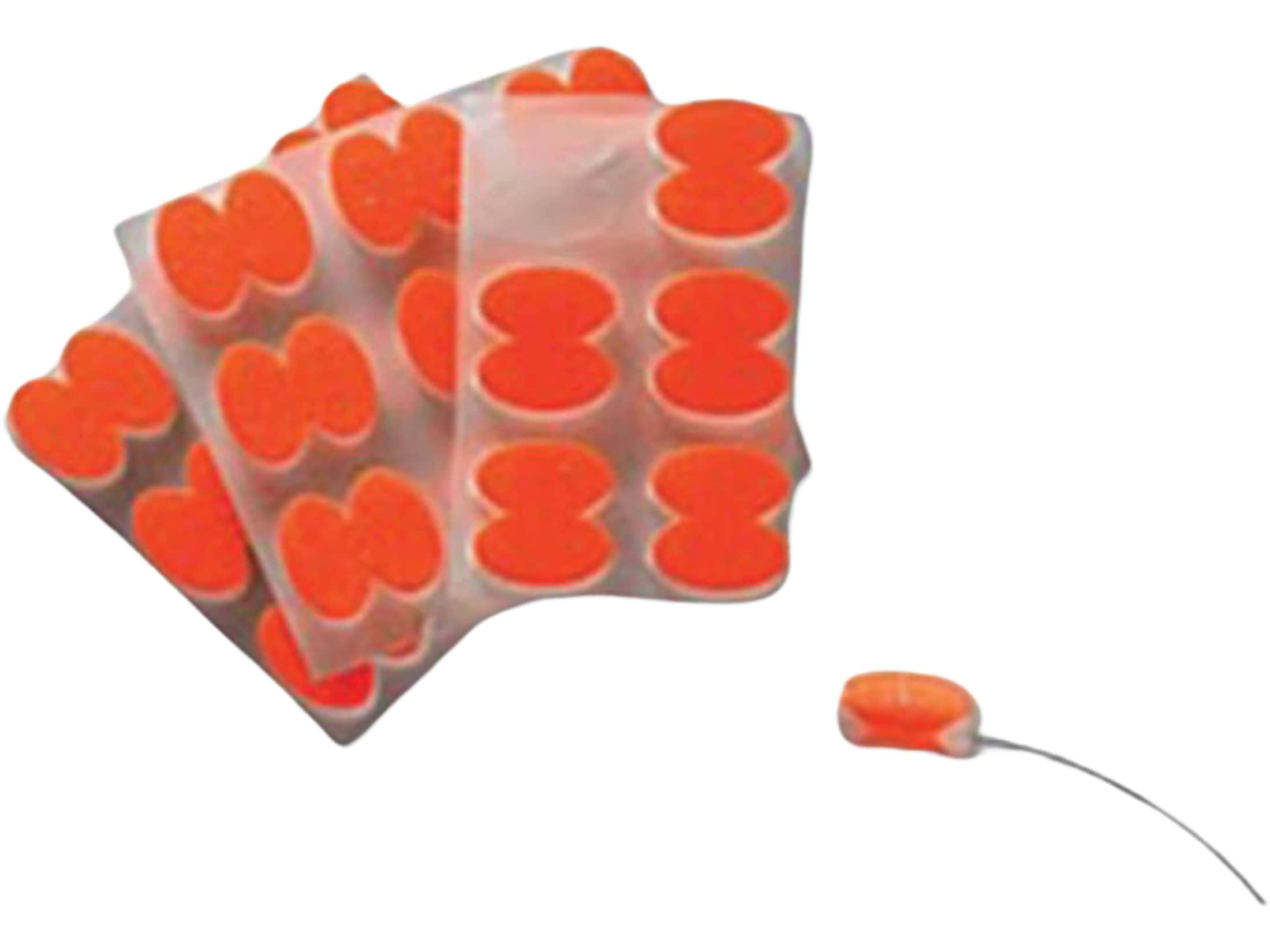 Orvis Stick-on Oval Strike Indicators Orange