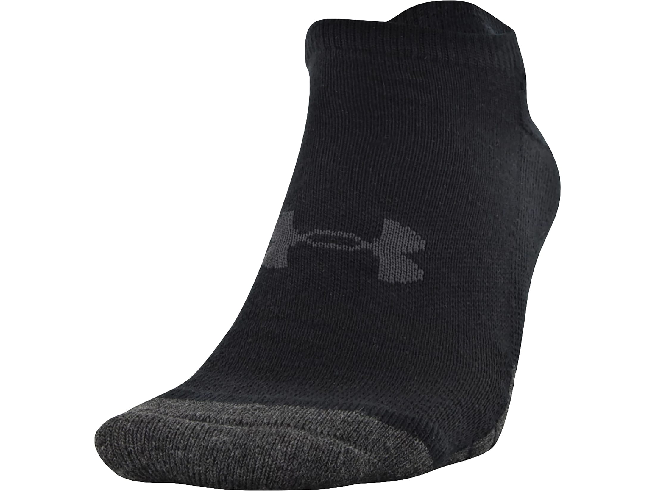 Under Armour Men's UA Performance Tech No Show Socks Cotton White