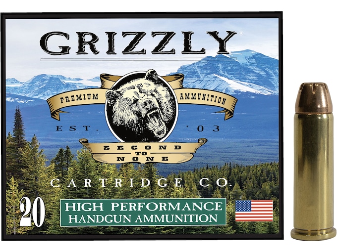 Grizzly Ammo GC38SP3 38Special 148gr Jacketed Hollow Point 20 Per Box/10 Case