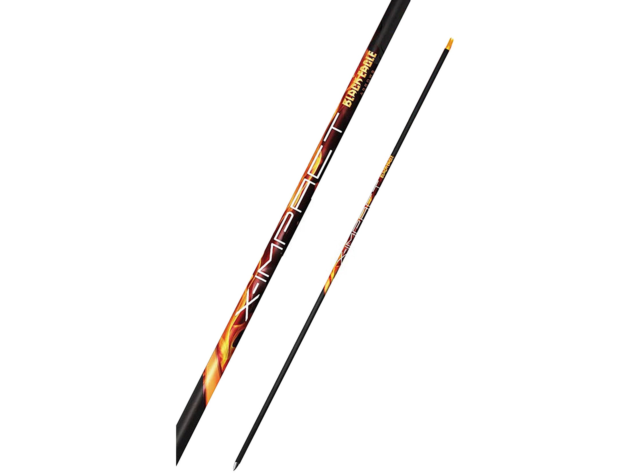 Black Eagle Arrows X Impact 350 Carbon Arrow Shaft 12PK