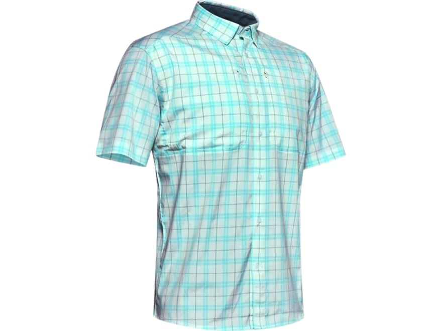 under armour men's plaid shirt