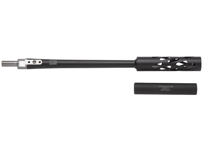 Tactical Solutions SB-X Ruger 10/22 Takedown Prefit Barrel 22 Long Rifle 16.5" Black Lightweight Contour 1:16" Twist