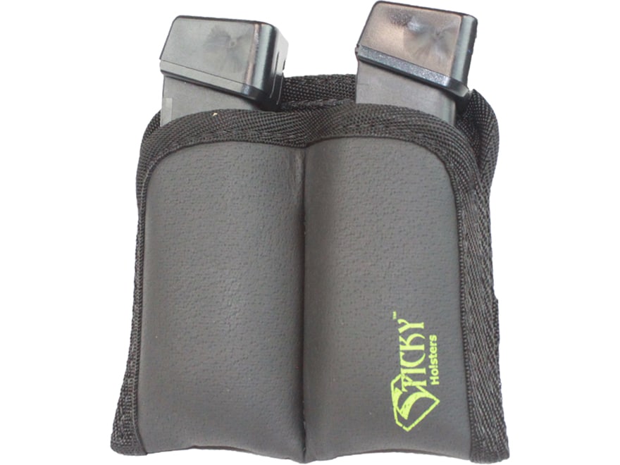 Sticky Holsters Dual Mag Sleeve Nylon Black