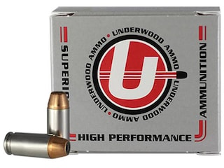 Underwood Ammunition 40 S&W 200 Grain Jacketed Hollow Point Subsonic Box of 20