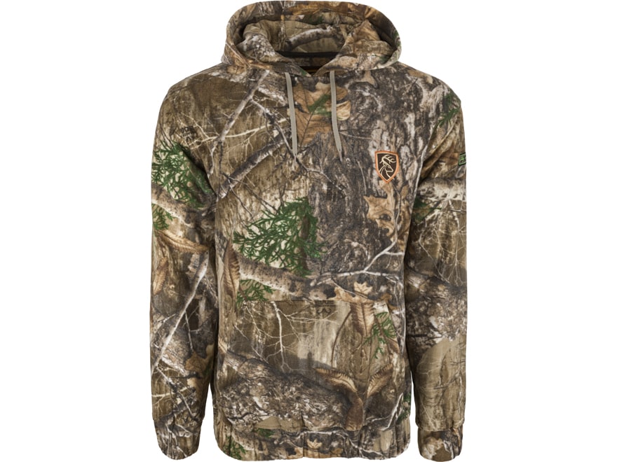 Drake Men's Non-Typical Storm Front Fleece Midweight Stretch Hoodie