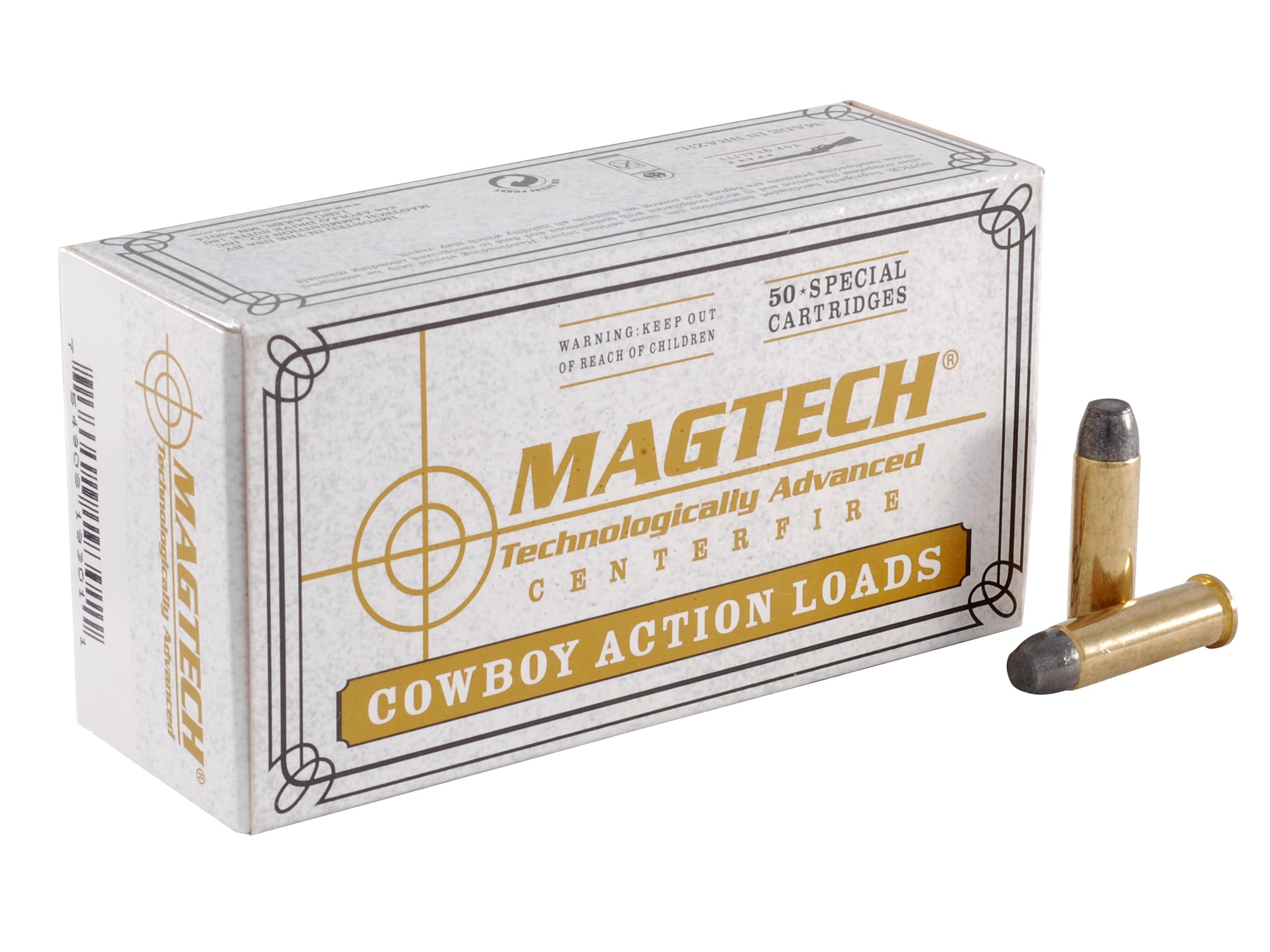 Magtech Cowboy Action Ammo 38 Special 125 Grain Lead Flat Nose Case of