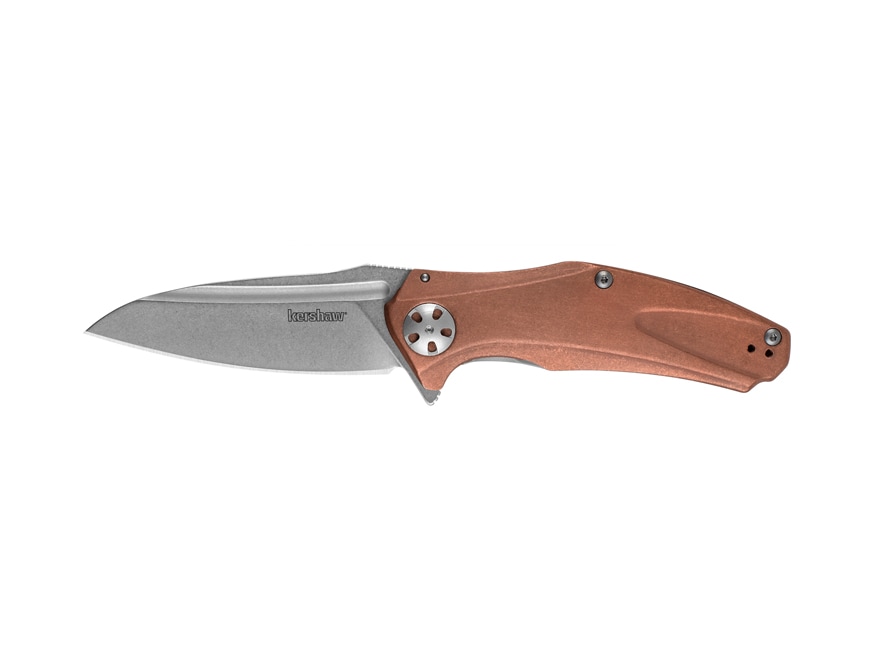 Kershaw Natrix Folding Knife 3.25 Drop Point D2 Tool Steel Stonewashed