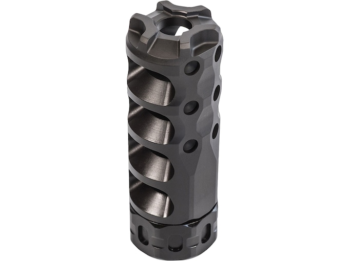 Precision Armament HYPERTAP Muzzle Brake 7.62mm, 308 Caliber 5/8"-24 Thread Black