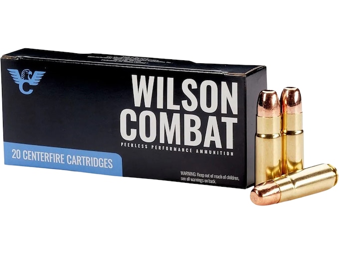 Wilson Combat 458 Socom Ammo 300 Grain Flat Nose Box of 20