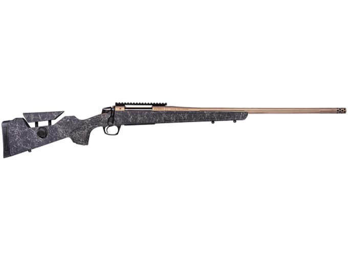 CVA Cascade Long Range Hunter Bolt Action Rifle 300 PRC 26" Fluted Smoked Bronze Threaded Barrel Smoked Bronze Frame Black/Bronze Adjustable Stock