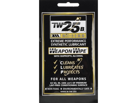 Mil-Comm TW25B Gun Grease Firearm Wipes