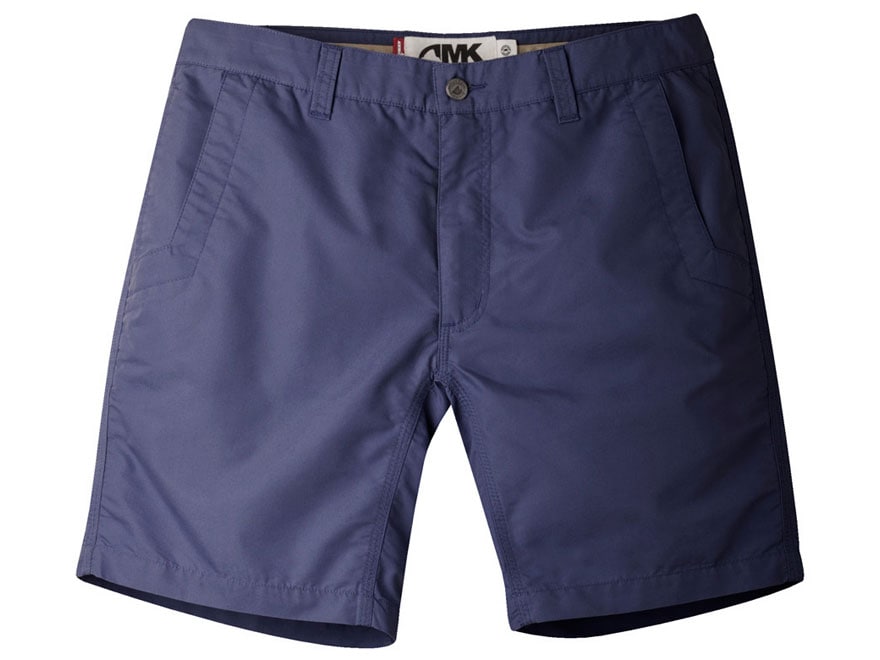 Mountain Khakis Men's Poplin Shorts Synthetic Blend Navy 32 Waist 10
