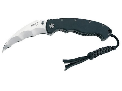 Boker Plus Batman Folding Knife 3.75" Hawkbill Point 8Cr13MoV Sandvik Stainless Steel B...