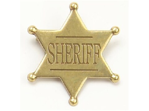 Collector's Armoury Replica Old West Antique Sheriff Badge Brass