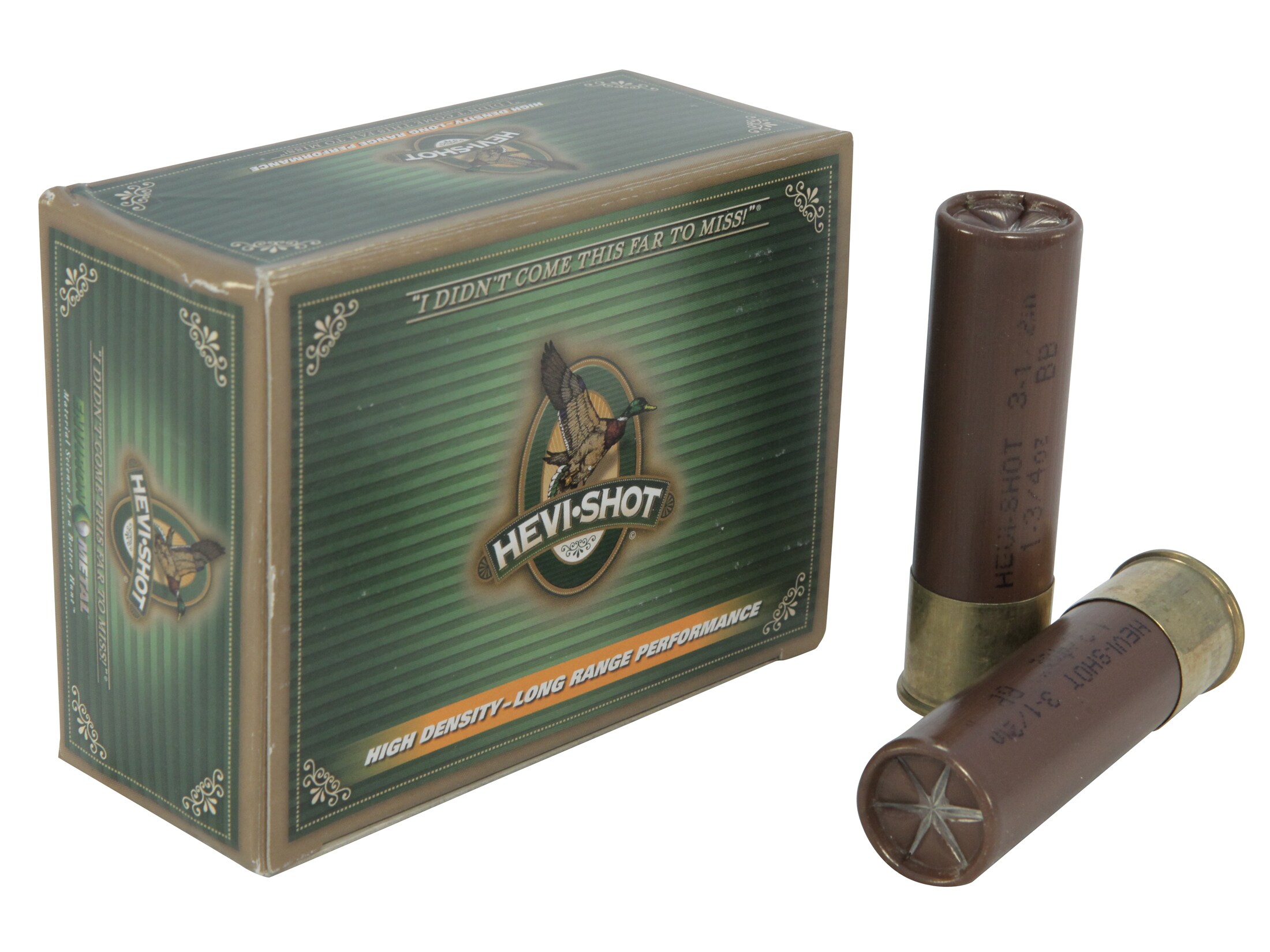 HeviShot Duck Waterfowl Ammo 10 Ga 31/2 13/4oz BB Shot Box of 10