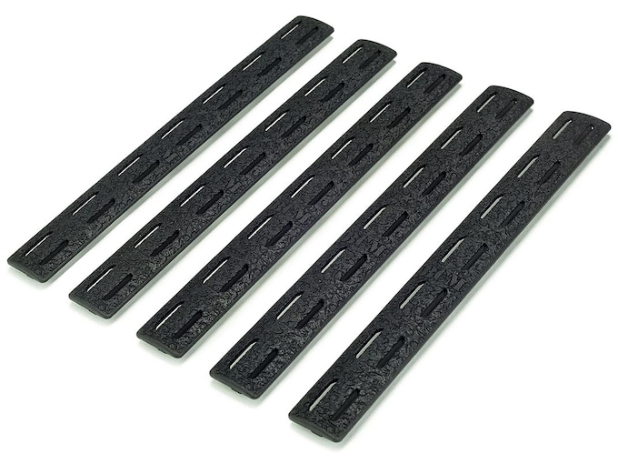 Bravo Company BCM GUNFIGHTER MCMR M-LOK Rail Cover Polymer Black 5PK