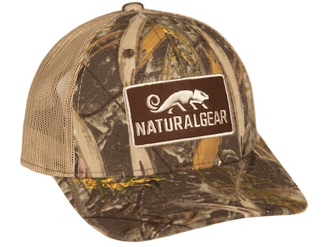Natural Gear Meshback Logo Cap Fields Camo