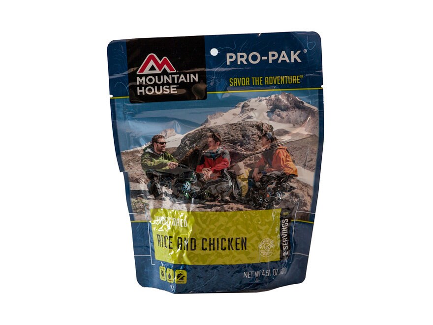 Mountain House Pro-pak Vacuum-sealed Rice Chicken Freeze Dried Food