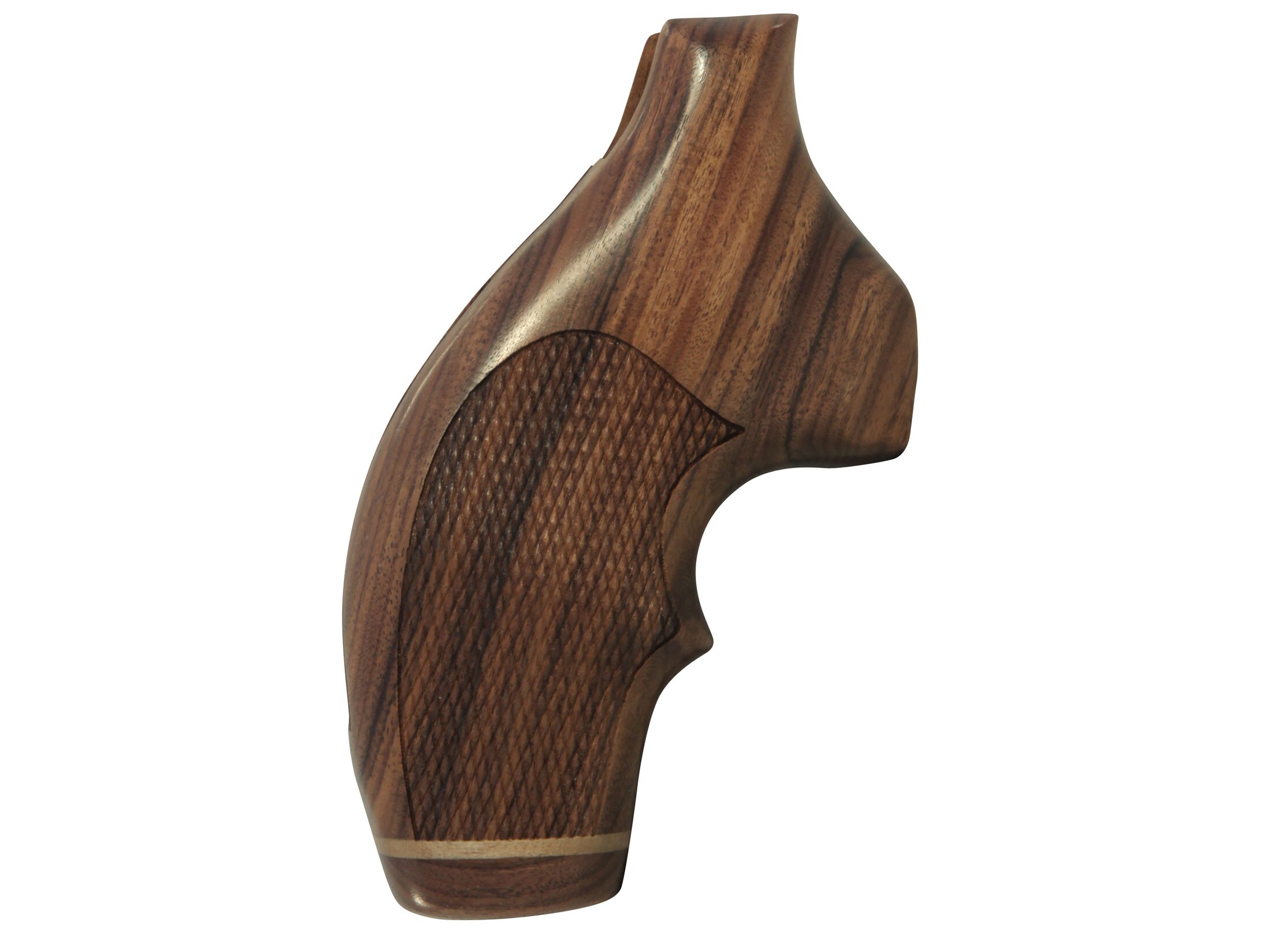 Hogue Fancy Hardwood Grips Accent Stripe Top Finger Groove Taurus