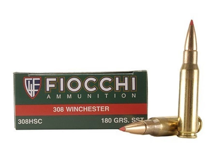 Fiocchi Extrema Ammo 308 Winchester 180 Grain Hornady SST Box of 20