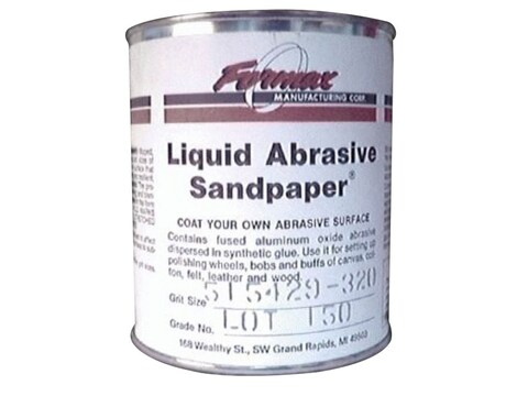 Formax Liquid Abrasive Sandpaper 320 Grit 1 Quart