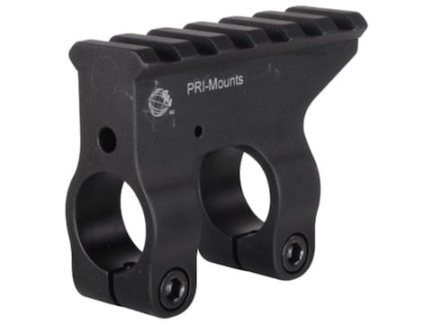 PRI Gas Block Single Picatinny Rail AR-10, LR-308 Standard Barrel Aluminum Matte