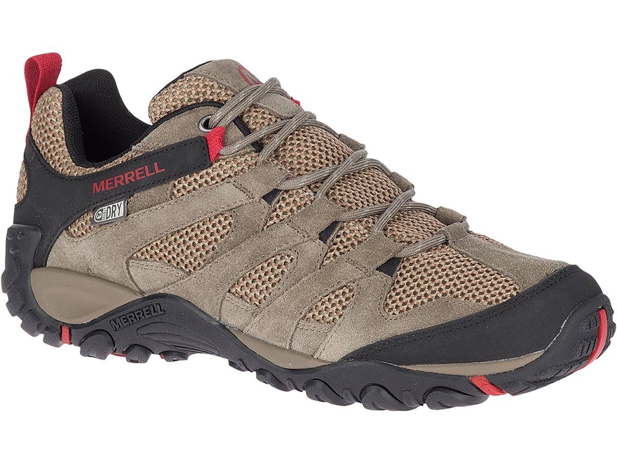 Merrell Alverstone Waterproof Hiking Shoes Suede Boulder Men's 8.5 D