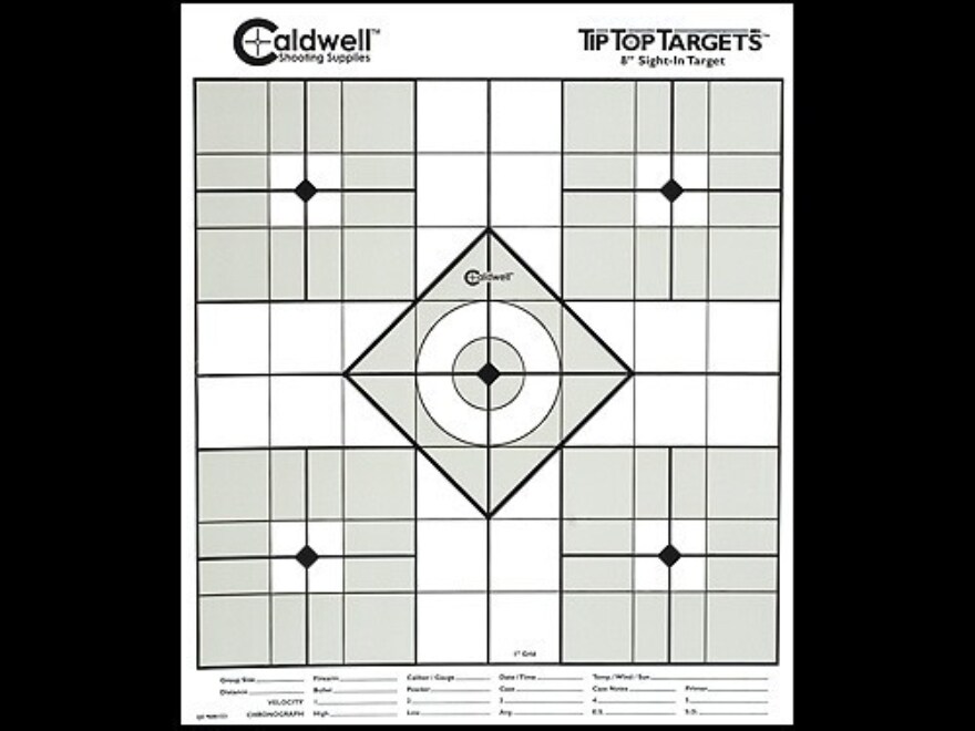 Caldwell Tip Top Target 8 Sight 25PK