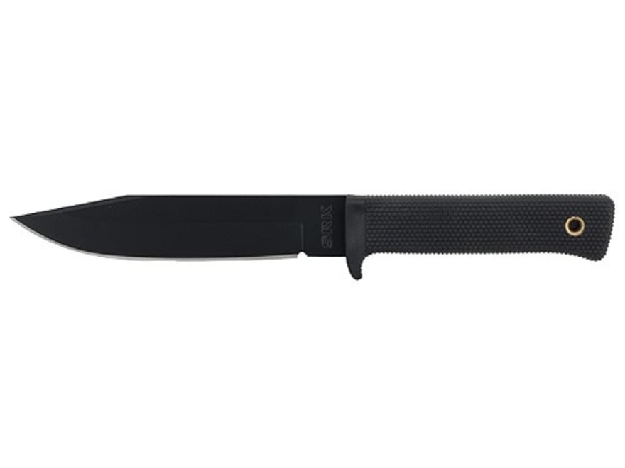 Cold Steel SRK Knife 6 AUS 8A SS Clip Point Blade Kraton Handle Black
