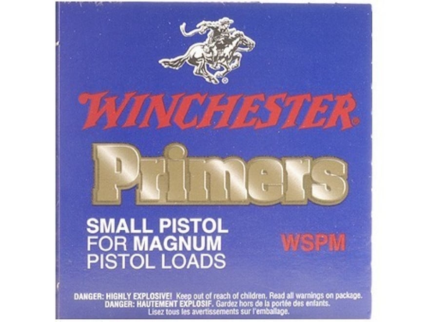 Winchester Small Pistol Mag Primers #1-1/2M Box of 1000 (10 Trays of
