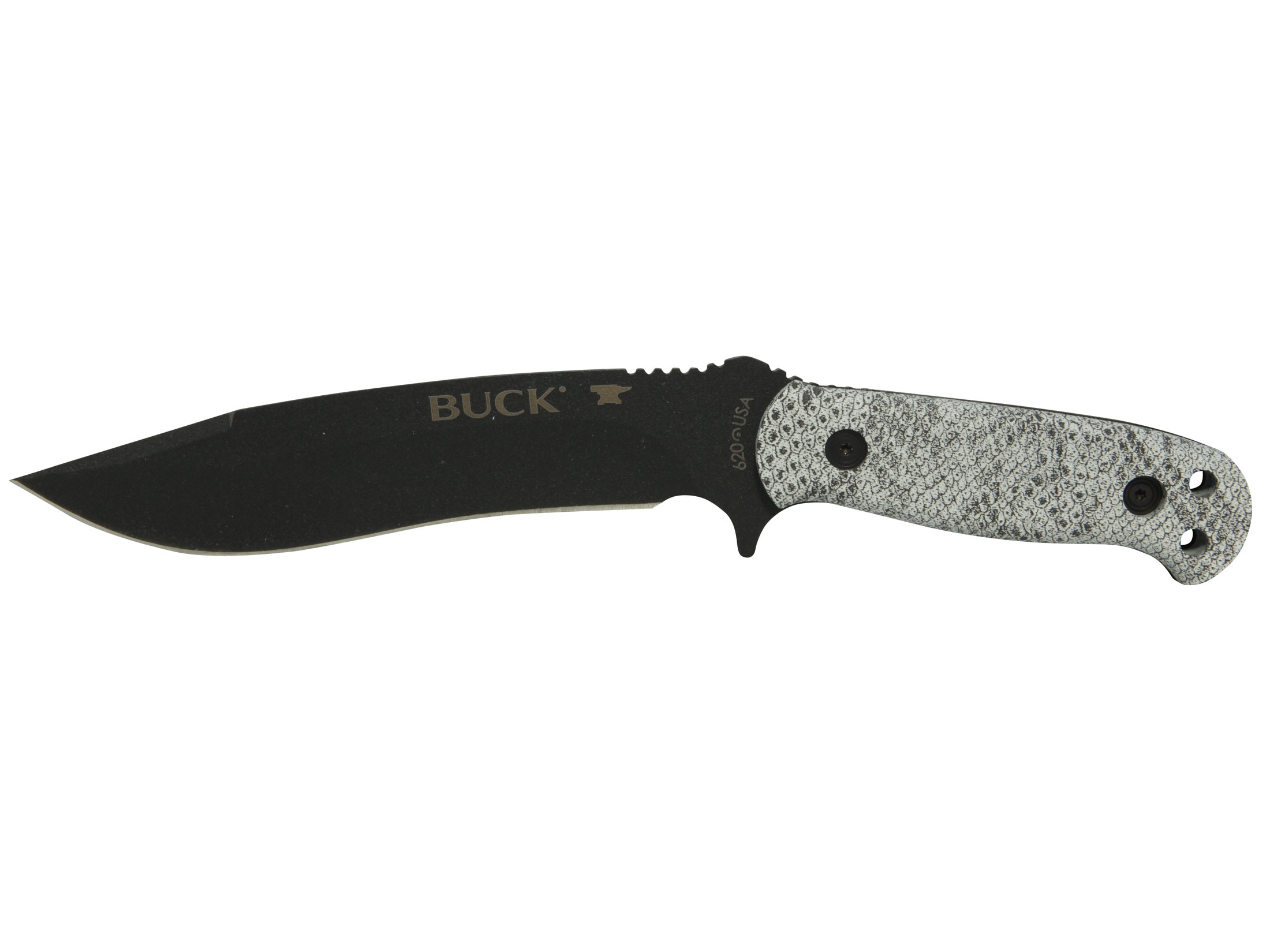 Buck Reaper Fixed Blade Tactical Knife 6.75 Drop Point Black SS Blade.