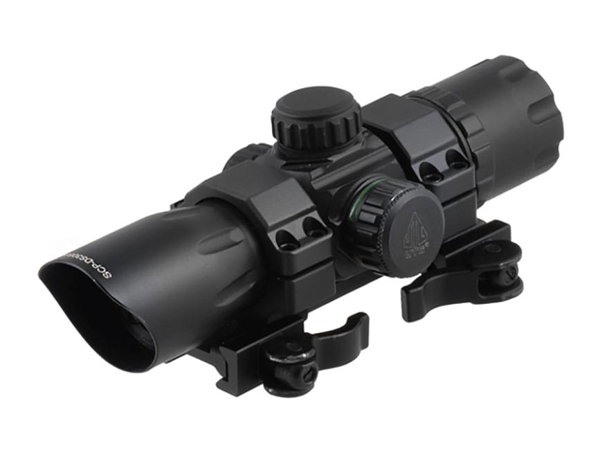 Leapers UTG Red Dot Sight 30mm 1x Red Green Dot Quick-Detach